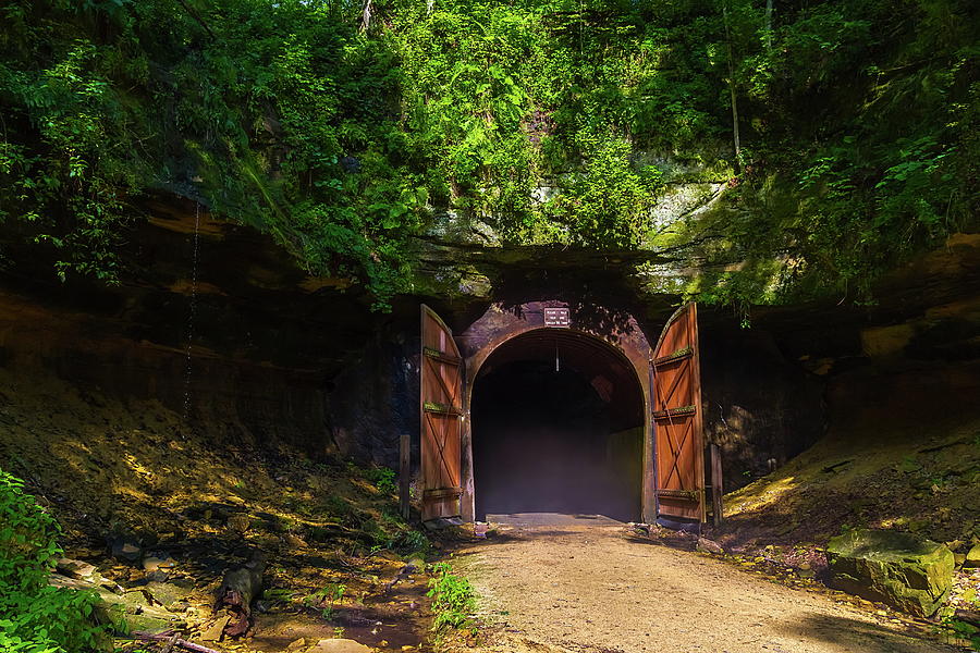 Elroy-Sparta State Trail Tunnel #1 Photograph by Chuck De La Rosa