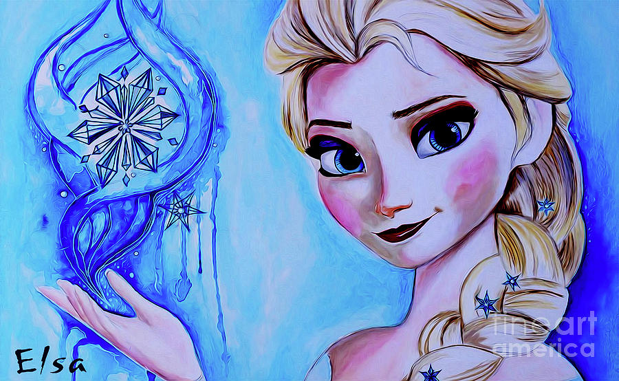 Elsa Painting by Gull G