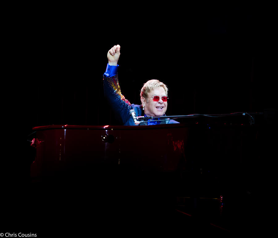 Elton Photograph by Chris Cousins