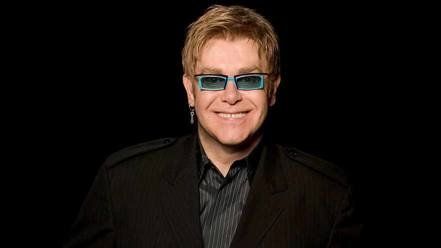 Elton John Digital Art - Elton John by Super Lovely