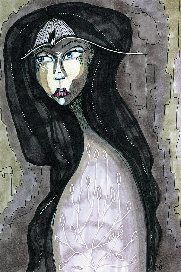 Elvira Jane Painting by Tonya Doughty