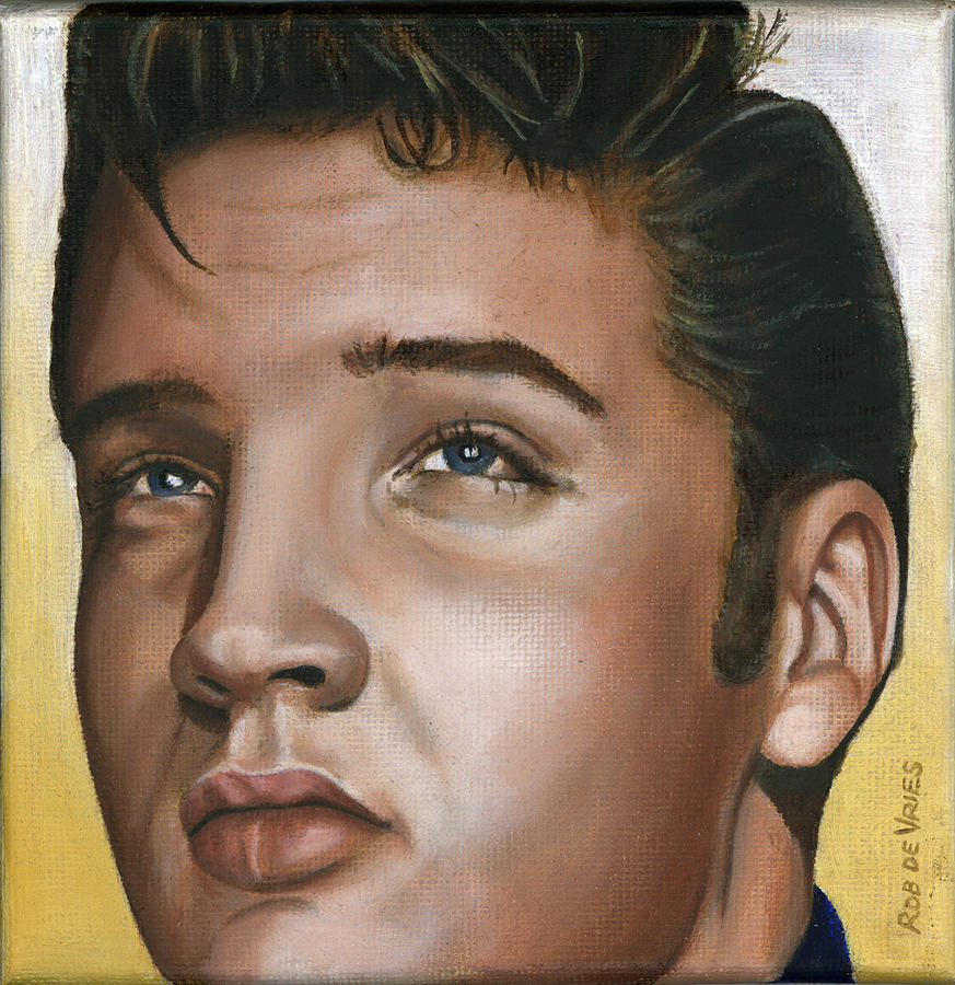 Elvis Presley Painting - Elvis 24 1954 by Rob De Vries