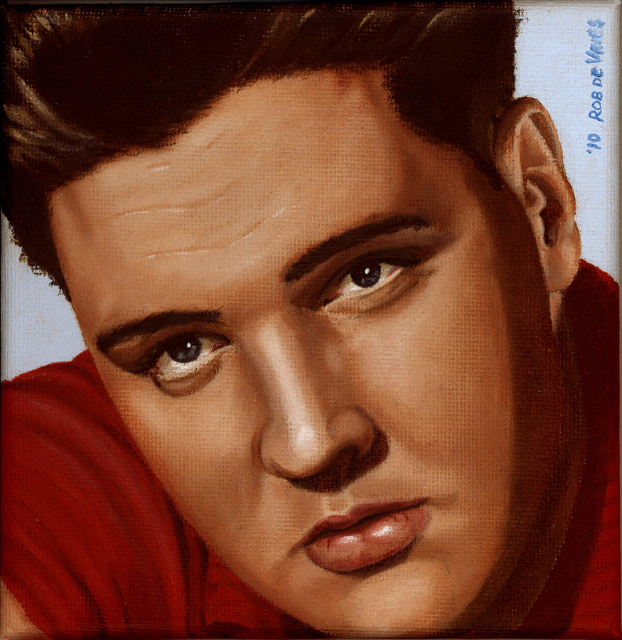 Elvis Presley Painting - Elvis 24 1959 by Rob De Vries