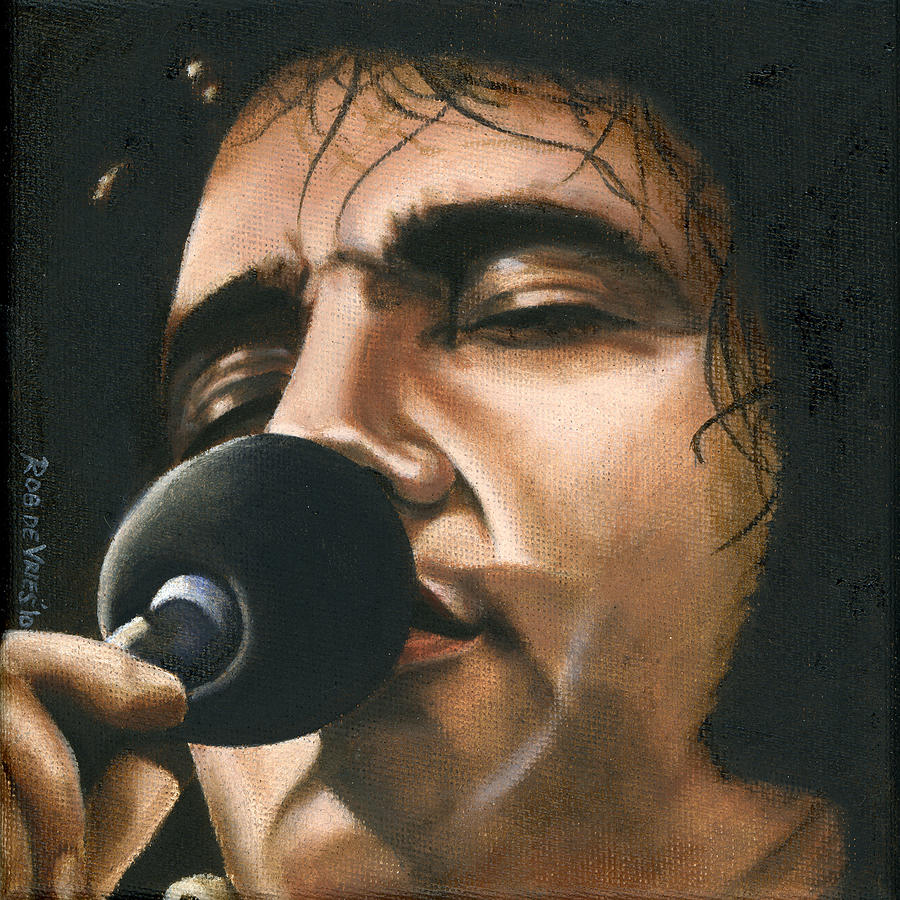 Elvis 24 1972 Painting by Rob De Vries