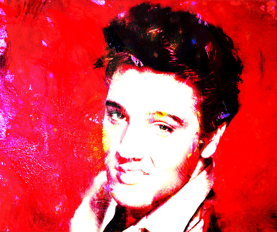 Elvis 2c Painting by Brian Reaves