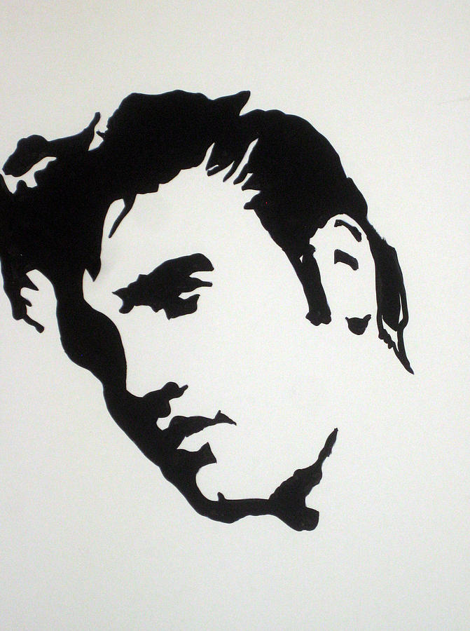 Elvis Before Time Drawing