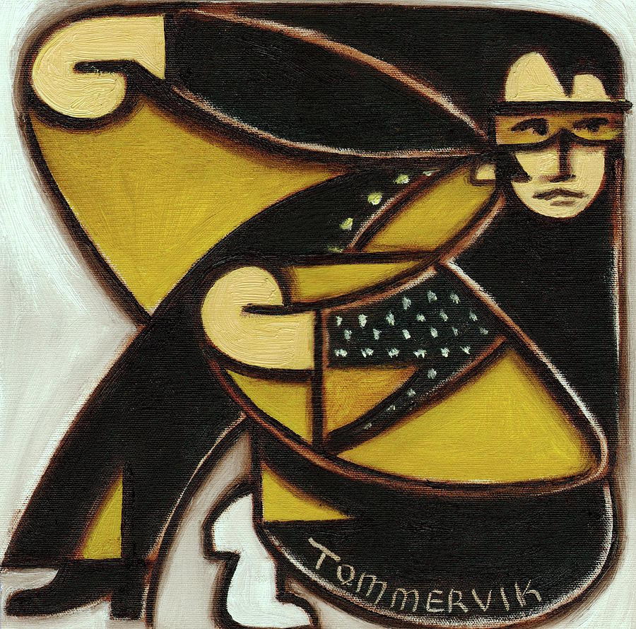 Elvis Painting - Elvis Black Jump Suit Art Print by Tommervik Elvis Painting - Elvis Black Jump Suit Art Print by Tommervik