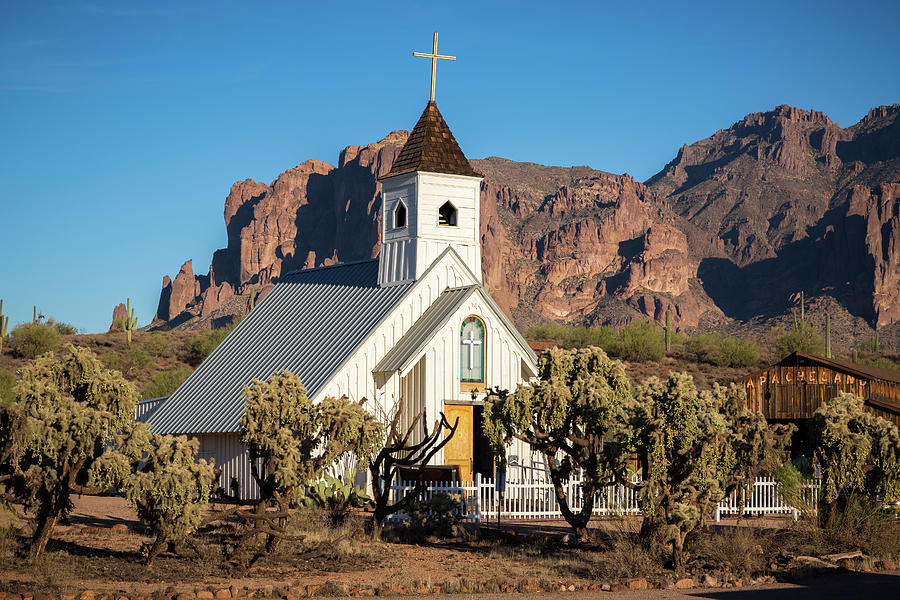 Elvis Chapel Arizona Photograph by Jon Manjeot - Fine Art America