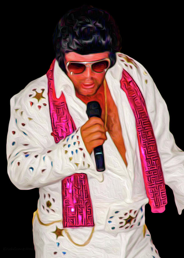 Elvis Impersonator Photograph by Erich Grant