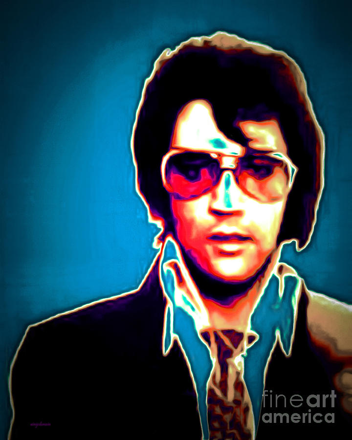 Elvis Presley Photograph - Elvis Presley 20151218 by Wingsdomain Art and Photography