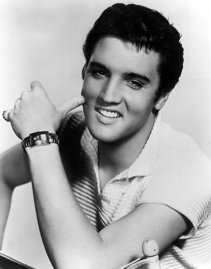 Elvis Presley, Ca. 1950s Photograph by Everett