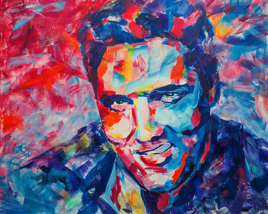Elvis Presley Painting - Elvis Presley by Dima Mogilevsky