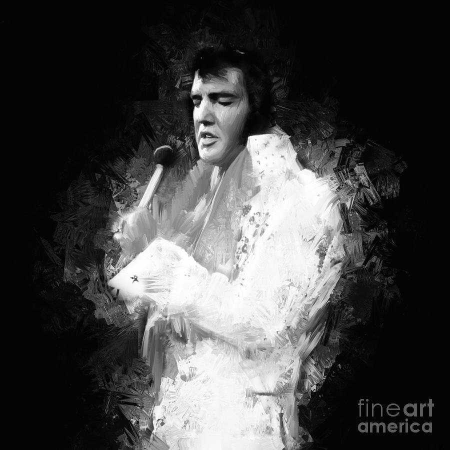 Elvis Presley  Painting by Gull G