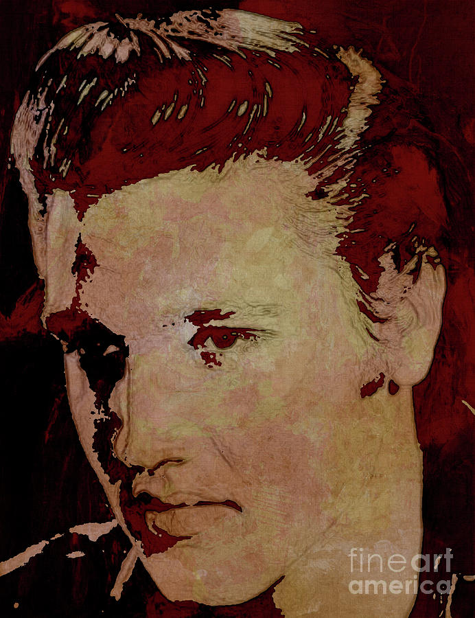 Elvis Presley kji Painting by Gull G
