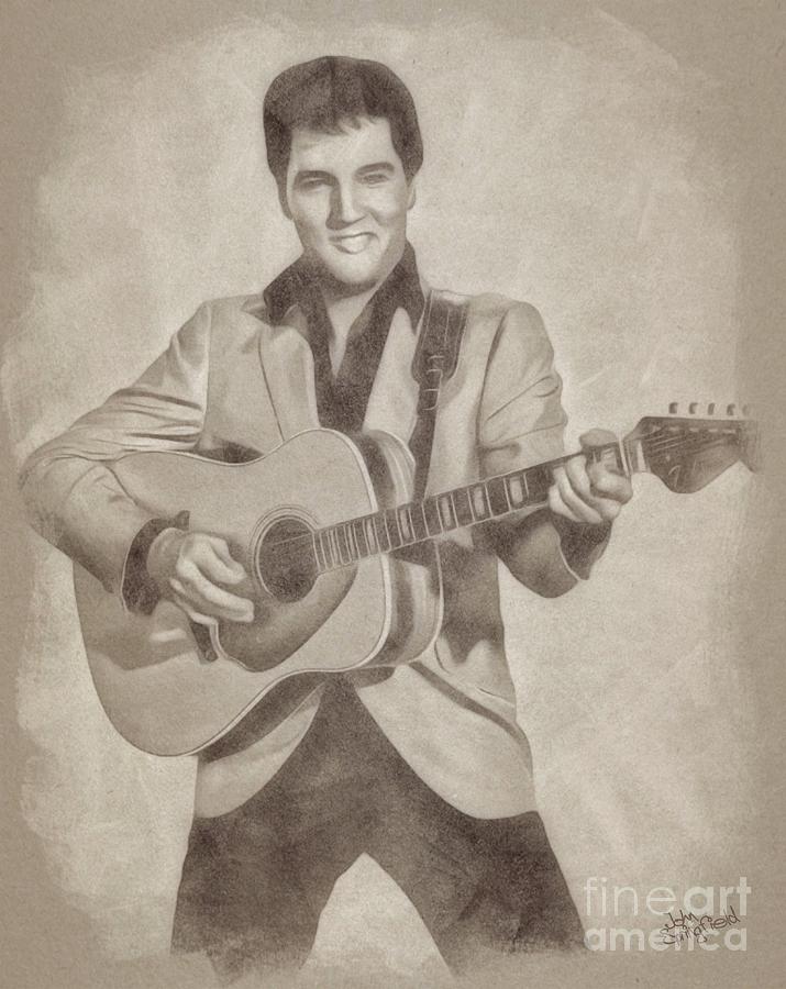 Elvis Presley, Legend Drawing