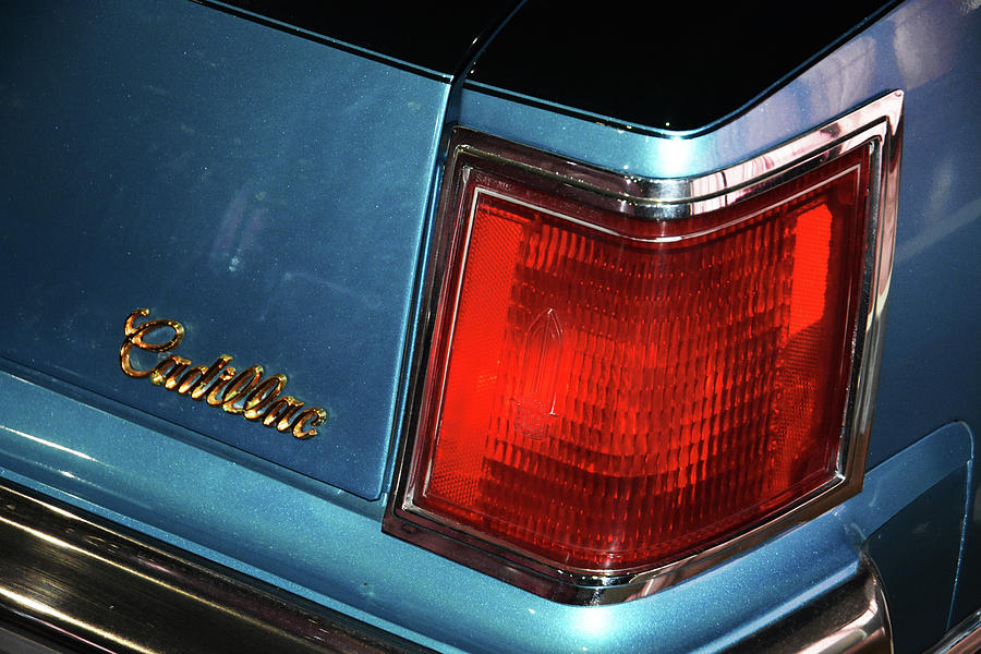 Elvis Presleys 1976 Cadillac Photograph by Mike Martin