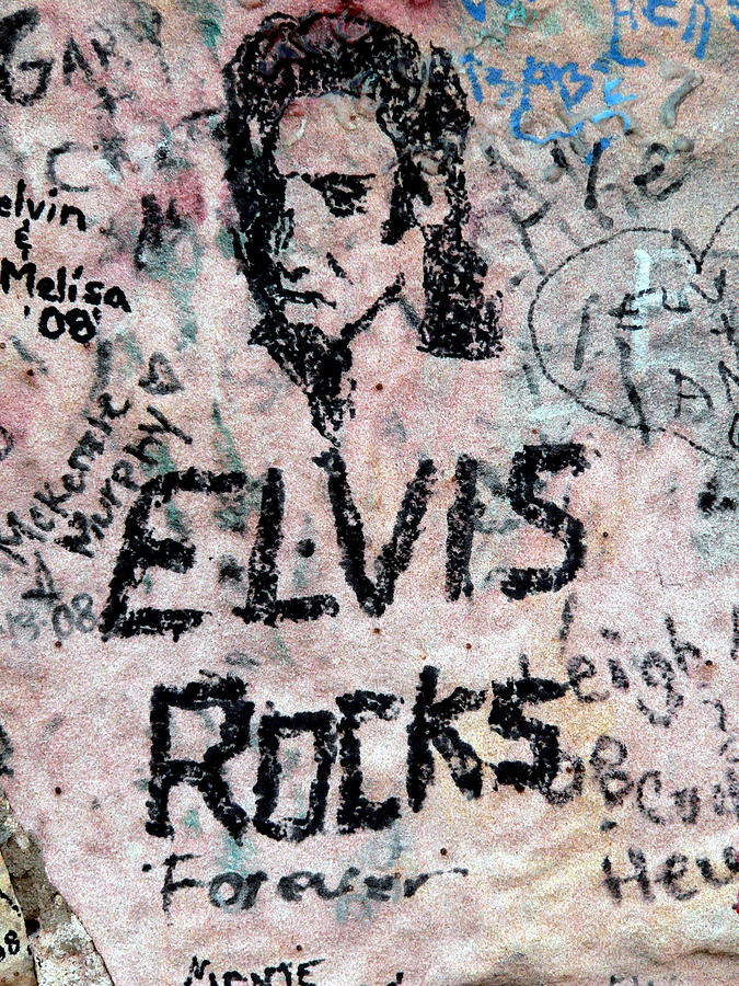 Elvis Rocks Photograph by David Bearden