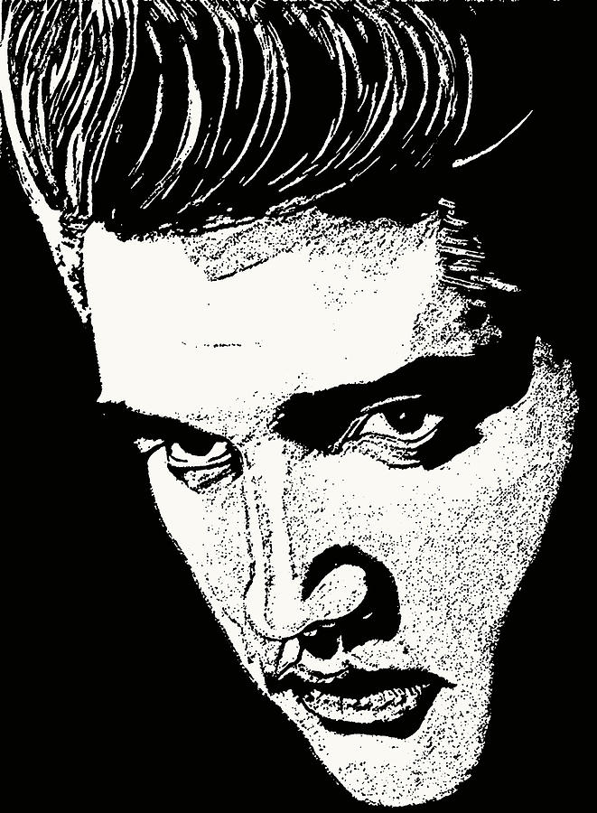 Elvis Painting by Stephen Humphries
