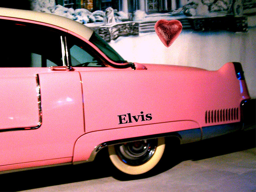 Memphis Photograph - Elviss Pink Cadillac by Vijay Sharon Govender