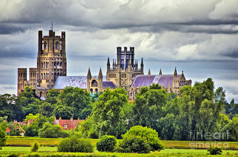 Cambridge Photograph - Ely Cathedral by Darren Burroughs