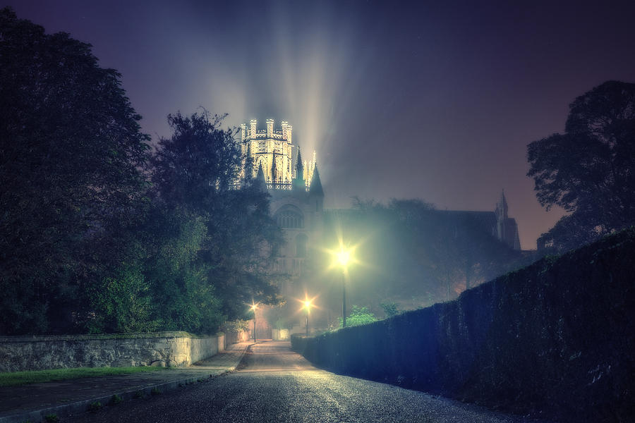 Ely Cathedral - night Photograph by James Billings