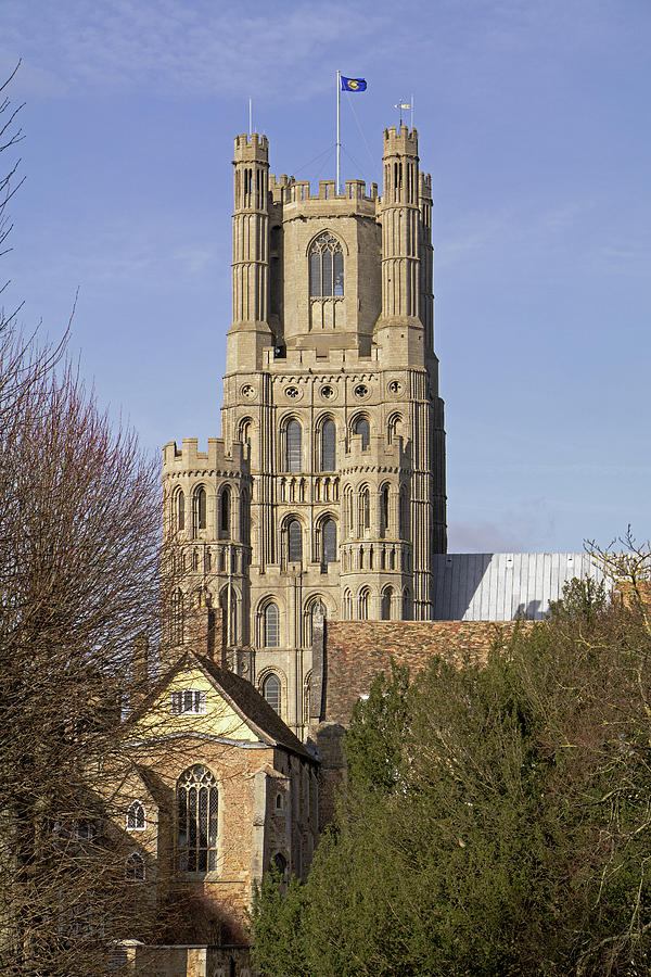Ely Cathedral West Tower Photograph by Tony Murtagh