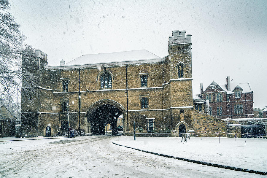 Ely Porta - snow Photograph by James Billings