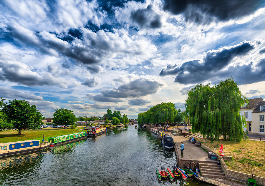 Ely Riverside Photograph by James Billings