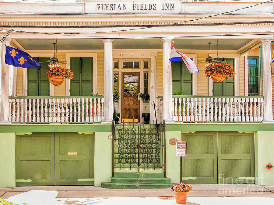 New Orleans Photograph - Elysian Fields Inn - NOLA by Kathleen K Parker