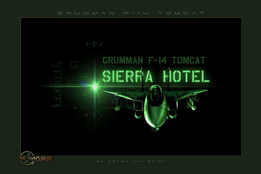 Emage Sierra Hotel Digital Art by Peter Van Stigt