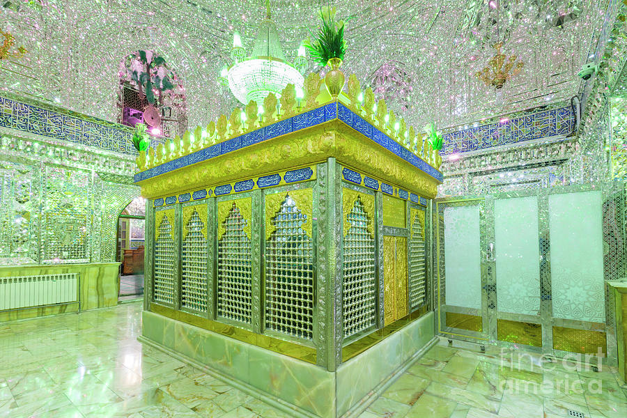 Emamzadeh Zeyd holy shrine, grand bazaar, Tehran, Iran Photograph by ...