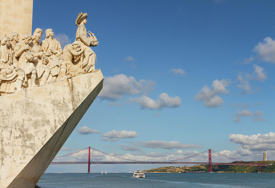Embankment of River Tagus in Lisbon Photograph by Anastasy Yarmolovich