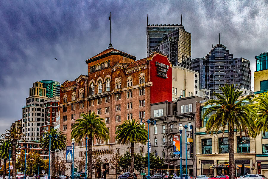 Architecture Photograph - Embarcadero Street by Bill Gallagher