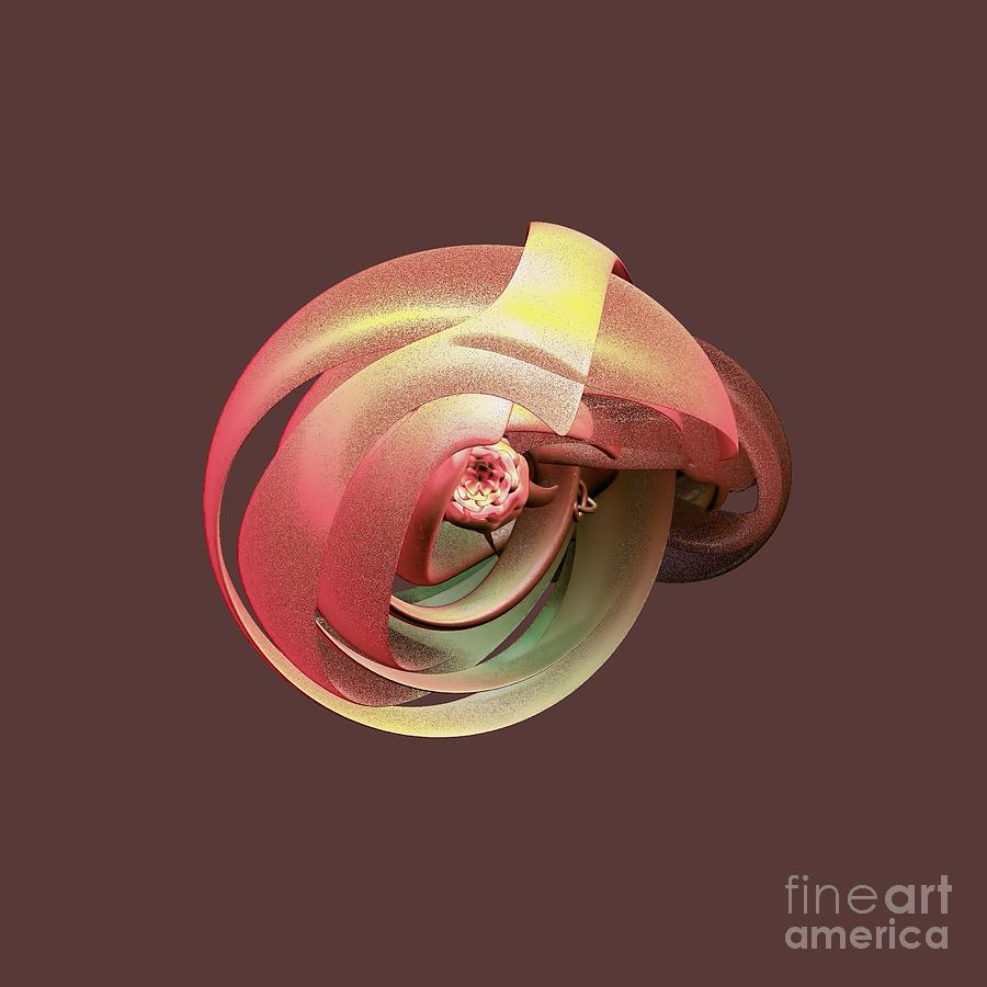 Embryo Abstract Digital Art by Linda Phelps