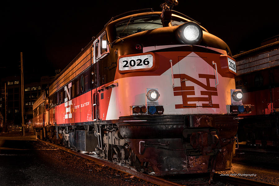 EMD FL9 Train engine Photograph by James Holt | Fine Art America