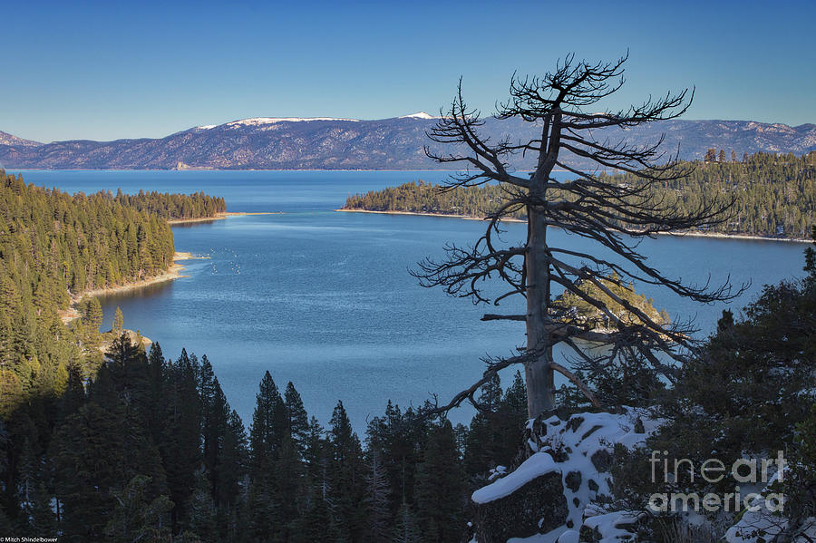 Emerald Bay Color Photograph by Mitch Shindelbower