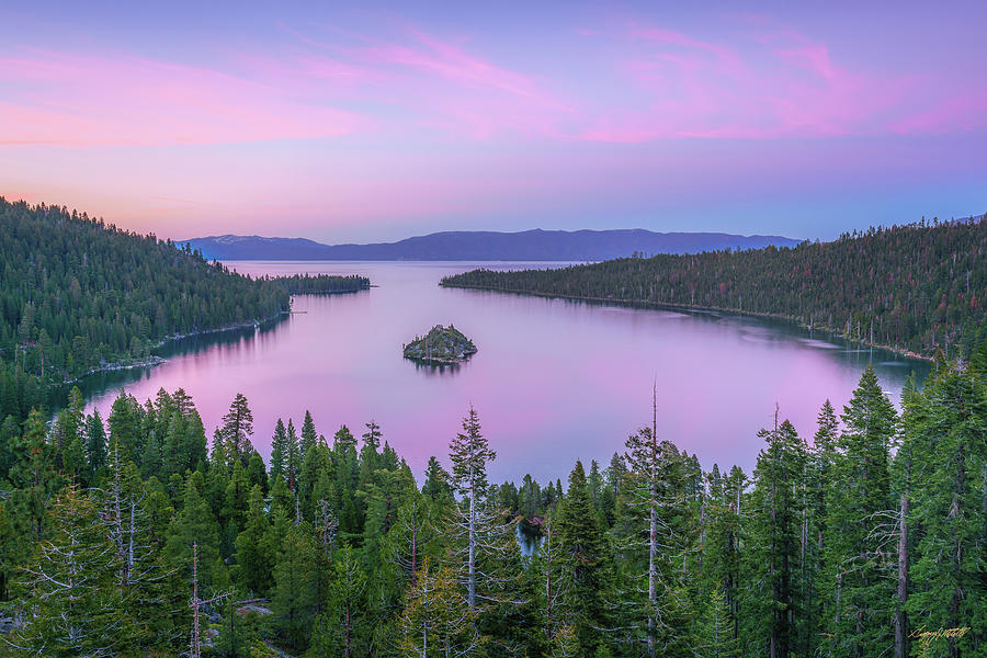 Summer Photograph - Emerald Bay by Greg Mitchell Photography