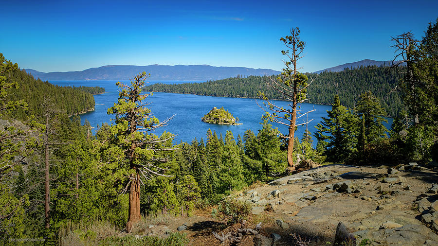 Emerald Bay Lake Tahoe Top of Photograph by LeeAnn McLaneGoetz McLaneGoetzStudioLLCcom