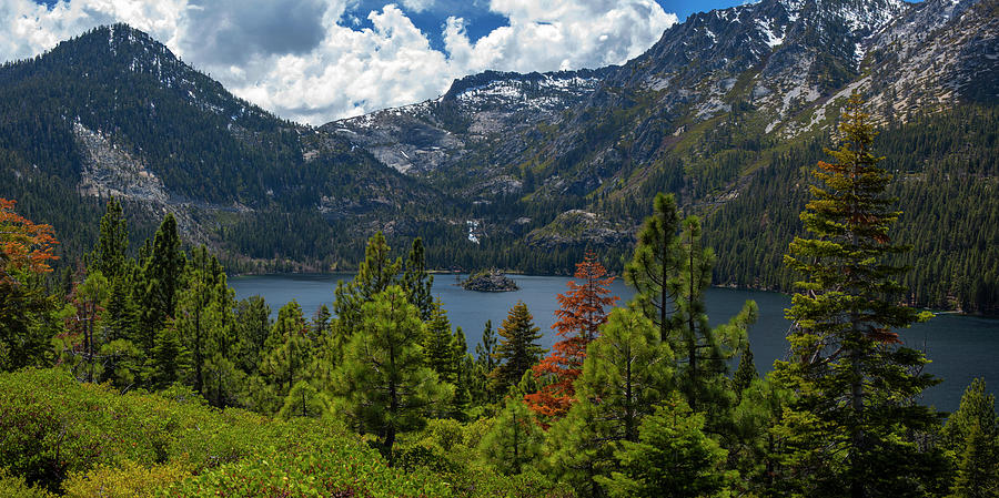 Emerald Bay Spring Day by Brad Scott Photograph by Brad Scott