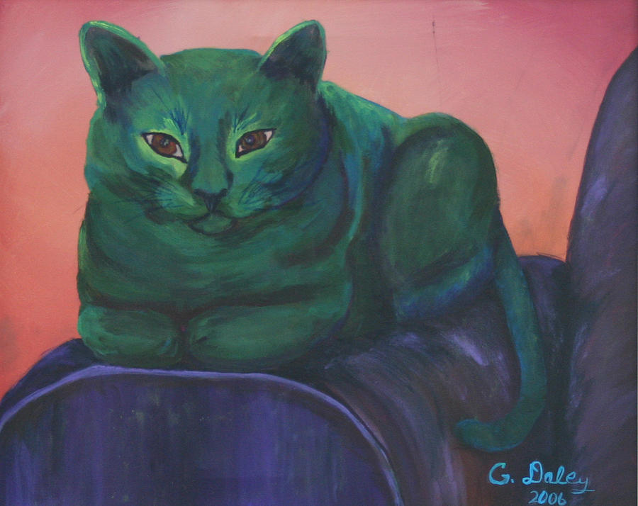 Emerald Painting by Gail Daley