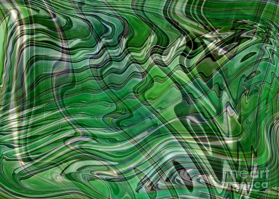 Emerald Green Waves Photograph by Carol Groenen