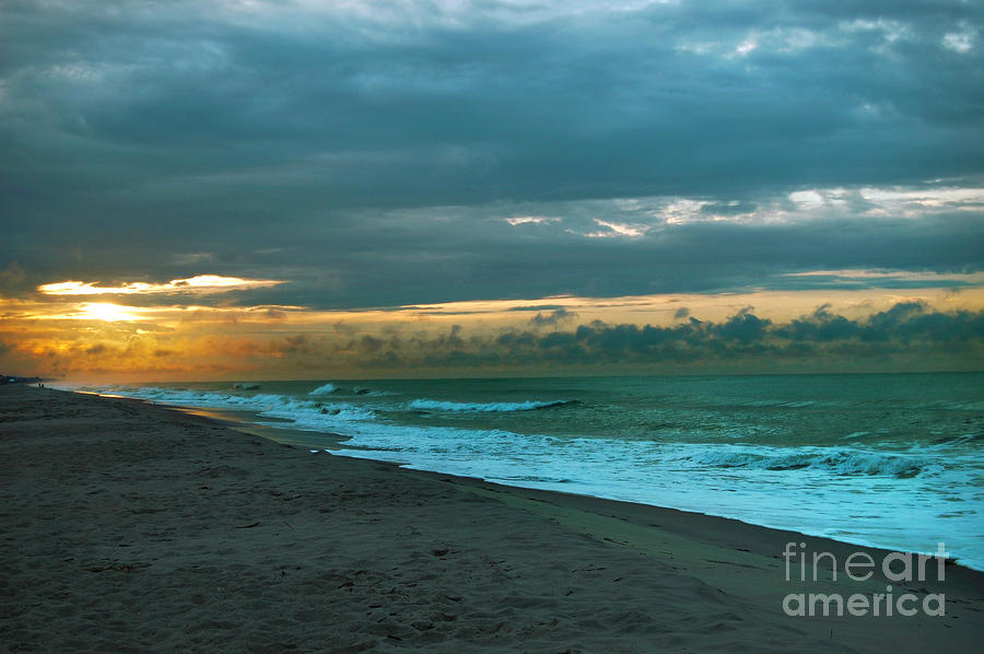 Emerald Isle, North Carolina Sunrise Photograph by Mim White