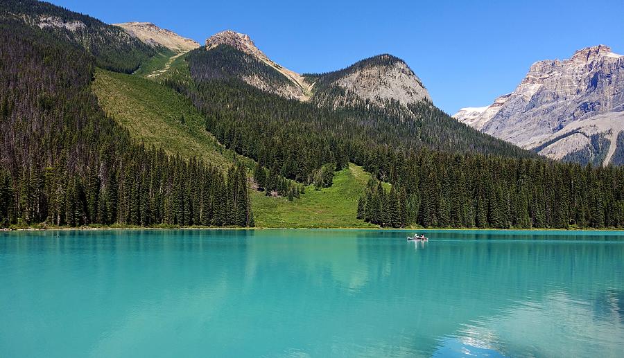National Parks Photograph - Emerald Lake, British Columbia by Heather Vopni