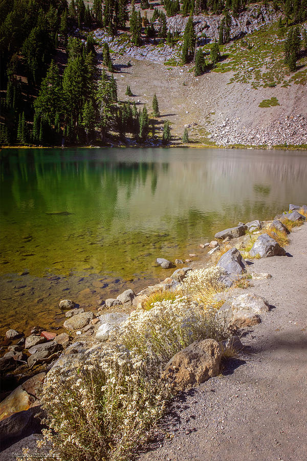 Emerald Lake Lassen Volcanic Park Photograph by LeeAnn McLaneGoetz McLaneGoetzStudioLLCcom