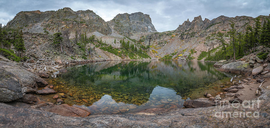 Emerald Lake Panorama  Photograph by Michael Ver Sprill