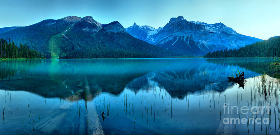Emerald Lake Sunrise Panorama Photograph by Adam Jewell