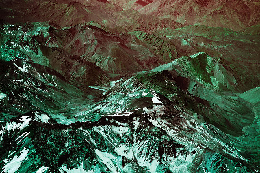 Mountain Photograph - Emerald Mountains by Cross Version