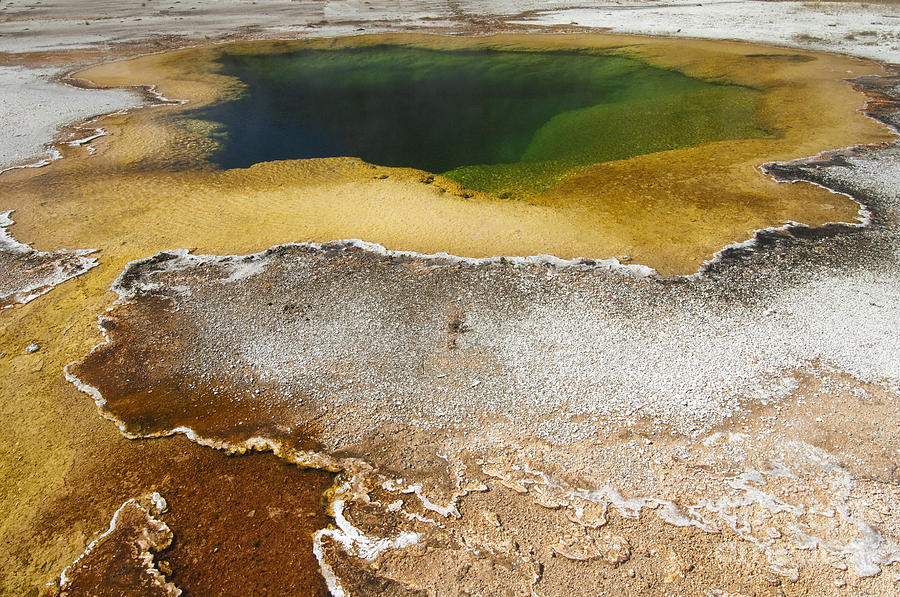 Emerald Pool - Yellowstone National Park Photograph by Sandra Bronstein