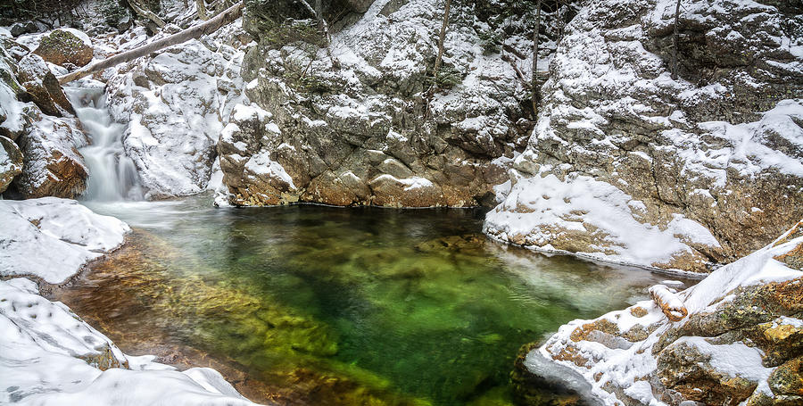 Emerald Pool Ellis River NH Photograph by Michael Hubley