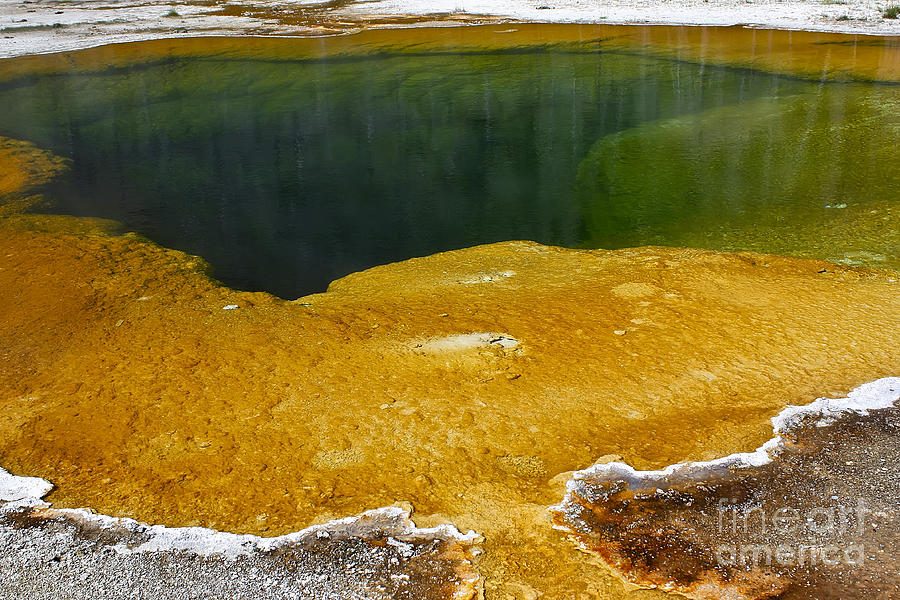 Emerald Pool Yellowstone National Park Photograph by Teresa Zieba